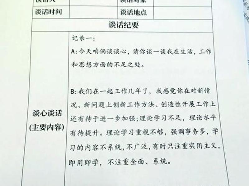 大学宿舍谈心谈话记录 大学宿舍谈心谈话记录怎么写 大学宿舍谈心谈话记录 大学宿舍谈心谈话记录怎么写