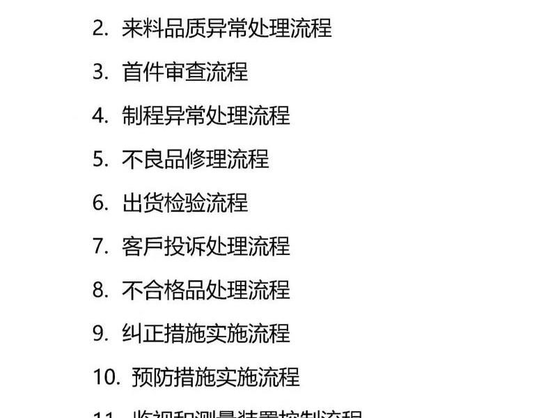 品质管理意识知识点 - 品质管理意识知识点总结
