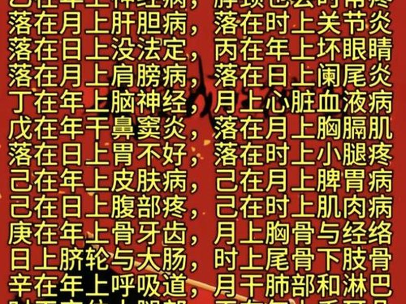7宫象征的身体疾病，7宫象征的身体疾病是什么