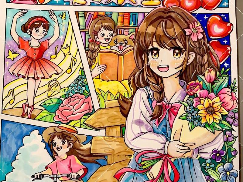健康快乐的绘画、健康快乐的绘画图片 健康快乐的绘画、健康快乐的绘画图片