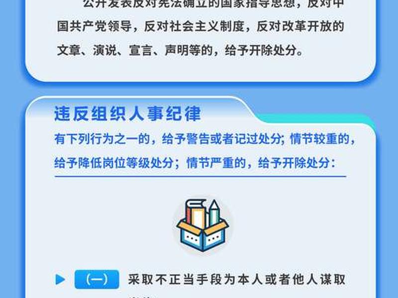 公务员处理处分条例 - 公务员处理处分条例规定