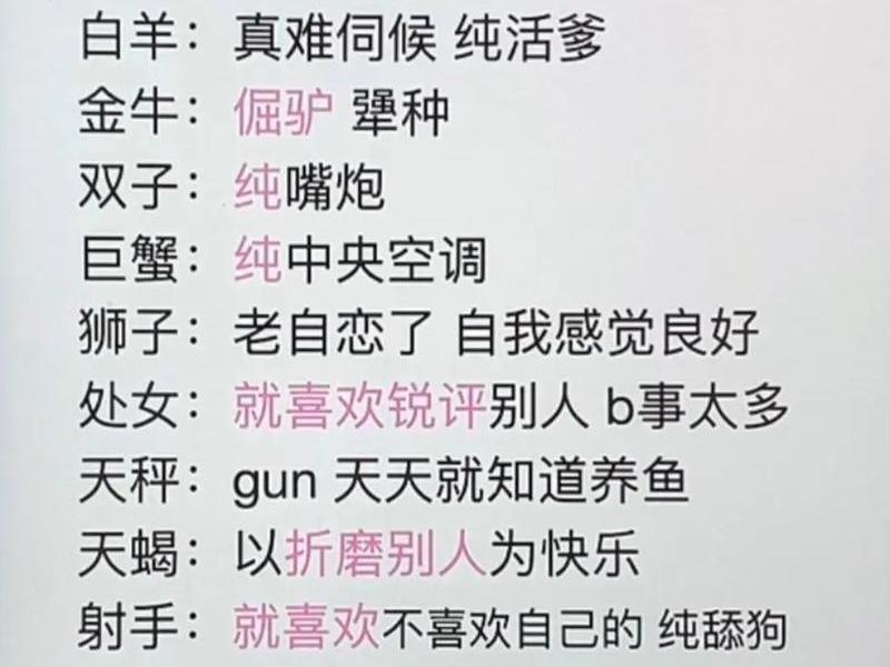 12星座各自的爱好(12星座的爱好分别是什么?) 12星座各自的爱好(12星座的爱好分别是什么?)