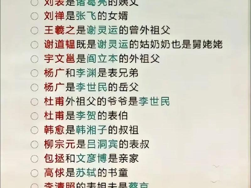 名人之间的关系 名人之间的关系是什么