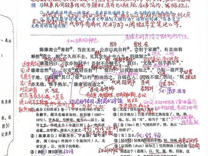 卖油翁中的两个人各有怎样的个性特征 卖油翁中两个人各有怎样的性格特征