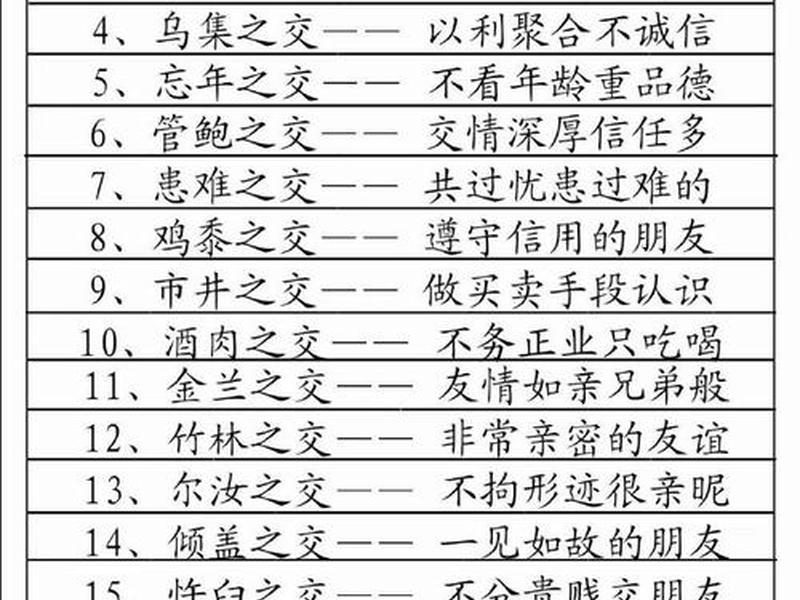 人 际成语,人际交往成语大全 人 际成语,人际交往成语大全