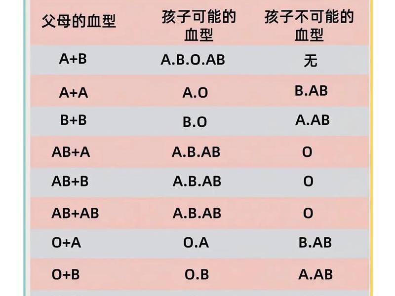 哪个血型跟哪个血型不容不能结婚(哪个血型和哪个血型不能结婚) 哪个血型跟哪个血型不容不能结婚(哪个血型和哪个血型不能结婚)