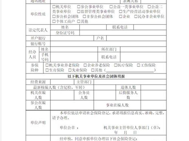 基层单位社会保险登记证；基层单位社会保险登记证怎么办理