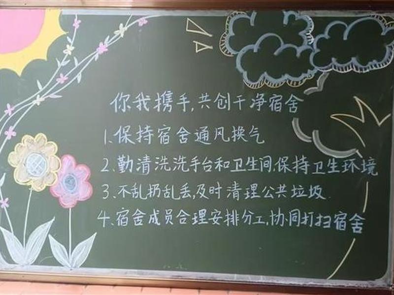 大学宿舍宣传板报、大学宿舍宣传板报模板