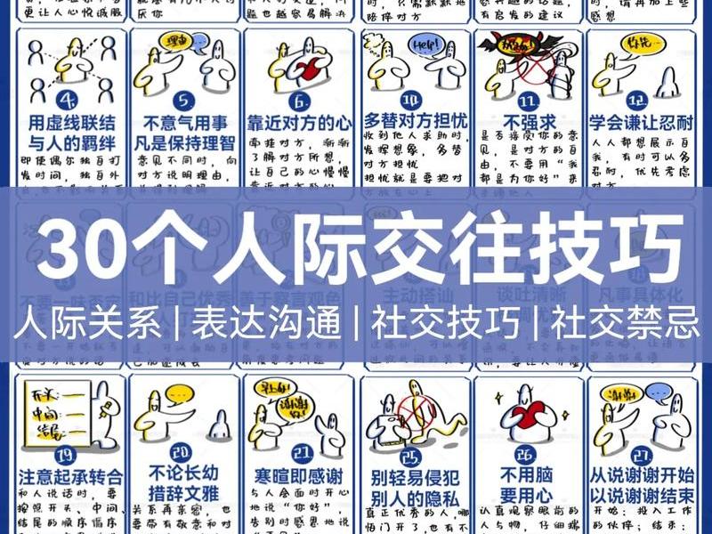 100条社交法则、社交的法则 100条社交法则、社交的法则