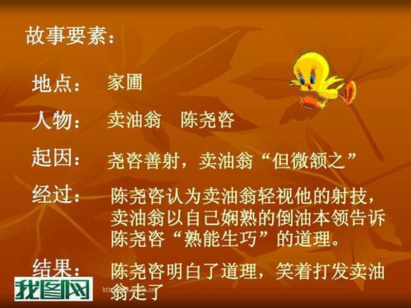 卖油翁的矛盾心理 卖油翁矛盾心理的句子 卖油翁的矛盾心理 卖油翁矛盾心理的句子