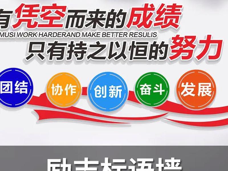 公司团队励志标语墙贴(公司企业团队励志标语) 公司团队励志标语墙贴(公司企业团队励志标语)
