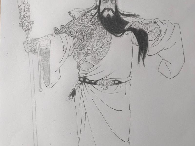 关羽人物画像图片、关羽人物画像图片简笔画 关羽人物画像图片、关羽人物画像图片简笔画