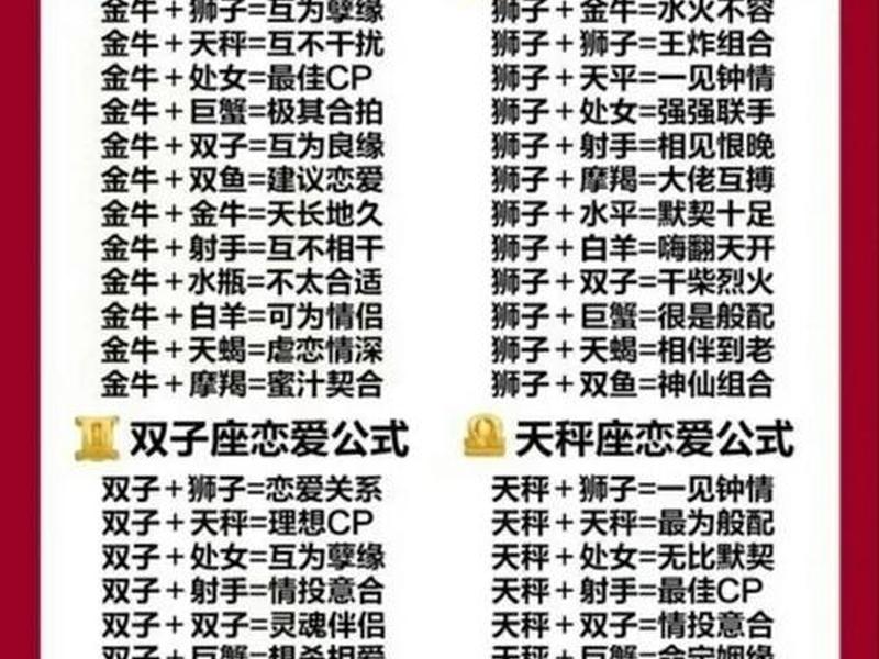 关系最好的星座 关系最好的星座男 关系最好的星座 关系最好的星座男
