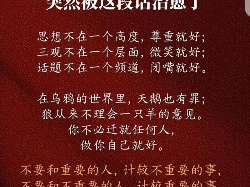 不要再去纠结人与人之间的关系;不用去纠结任何关系 不要再去纠结人与人之间的关系;不用去纠结任何关系