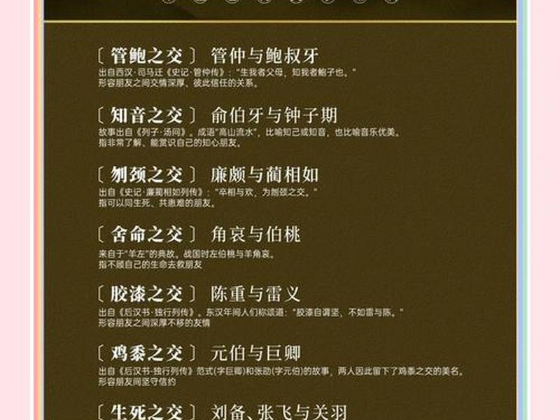 传统人际关系典故(传统人际关系典故有哪些) 传统人际关系典故(传统人际关系典故有哪些)