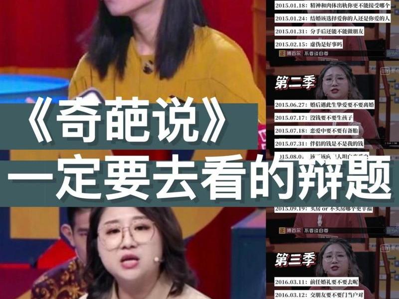奇葩说论题合集 - 奇葩说论题大集合第六季 奇葩说论题合集 - 奇葩说论题大集合第六季