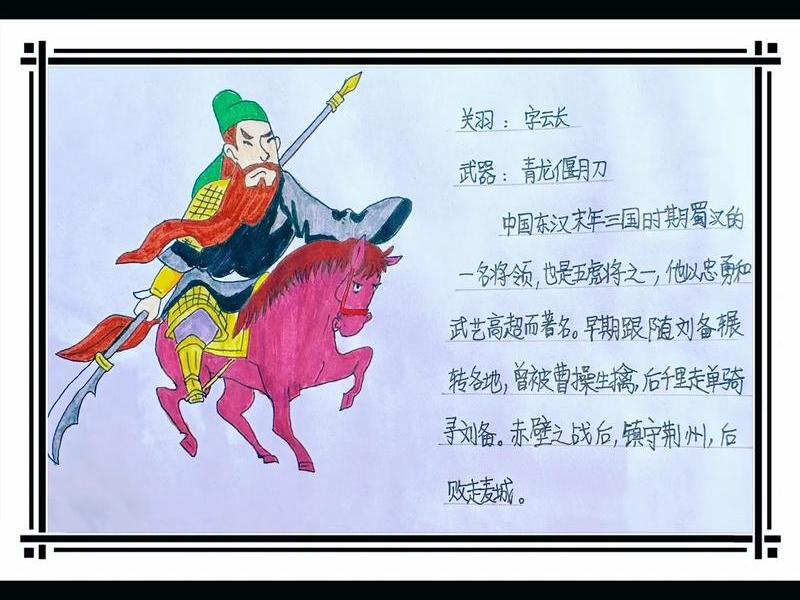 关羽人物关系介绍卡图片(关羽人物关系介绍卡图片简单) 关羽人物关系介绍卡图片(关羽人物关系介绍卡图片简单)