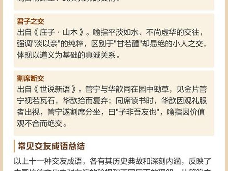 古代关于交友的成语;古代关于交友的成语及解释 古代关于交友的成语;古代关于交友的成语及解释