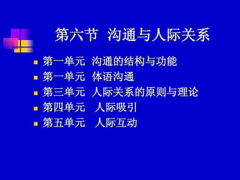 人际沟通与人际关系;人际沟通与人际关系的联系 人际沟通与人际关系;人际沟通与人际关系的联系