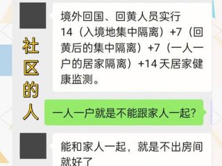 回国怎样相处 - 回国后怎么隔离