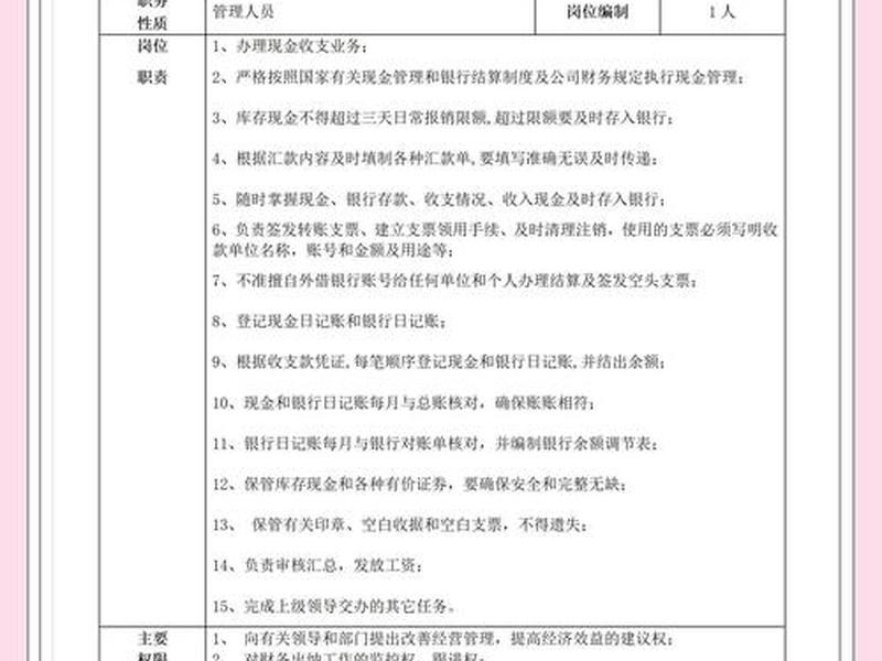 出纳和人事工作内容,出纳人员的岗位工作内容 出纳和人事工作内容,出纳人员的岗位工作内容