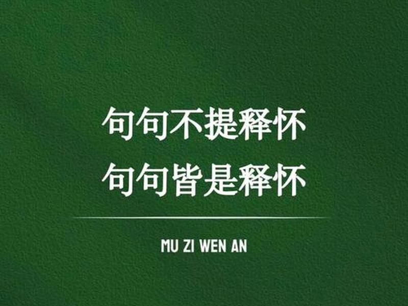关于释怀的高级文案,关于释怀的高级文案句子 关于释怀的高级文案,关于释怀的高级文案句子