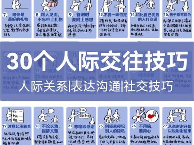 30个人际关系技巧、30个人际关系技巧有哪些 30个人际关系技巧、30个人际关系技巧有哪些
