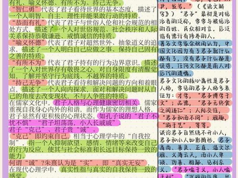 君子人格的两个特质 君子人格的两个特质包括 君子人格的两个特质 君子人格的两个特质包括