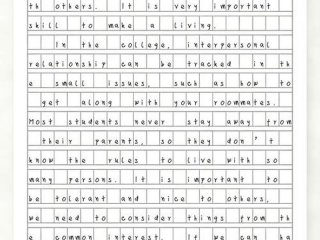 大学生人际关系的重要性英语作文 关于大学生人际关系的英语作文