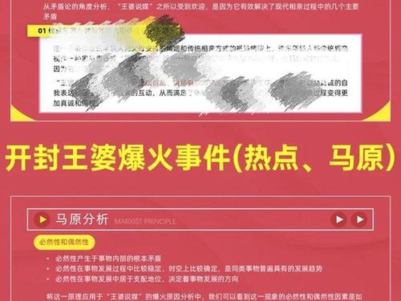 从心理层面分析王婆火的原因(王婆总结的四个条件) 从心理层面分析王婆火的原因(王婆总结的四个条件)