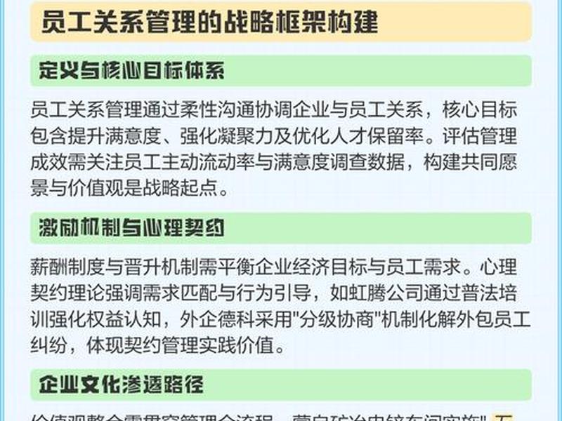 企业如何做好员工关系，企业如何做好员工关系管理