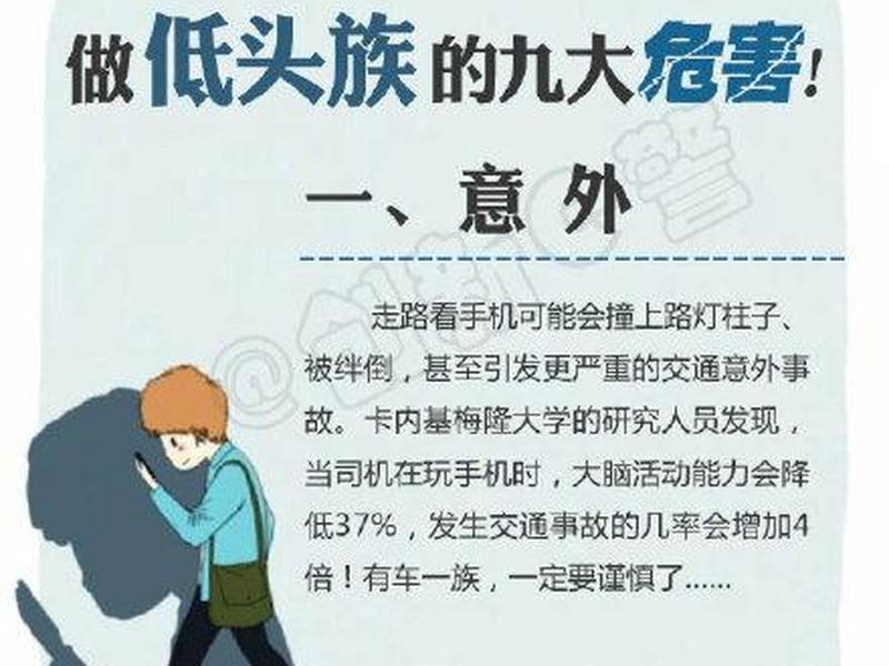 低头族的负面影响 低头族的负面作用表现 低头族的负面影响 低头族的负面作用表现