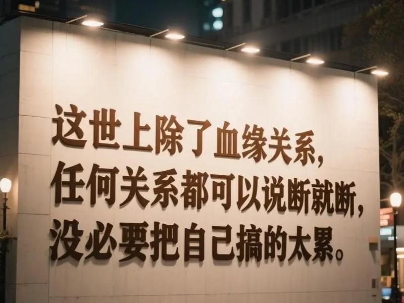 不想搞没必要的人际关系,不想搞没必要的人际关系了 不想搞没必要的人际关系,不想搞没必要的人际关系了