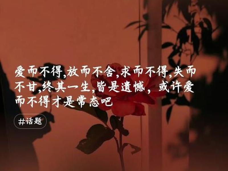不要纠结爱情文案,不纠结爱情的句子 不要纠结爱情文案,不纠结爱情的句子