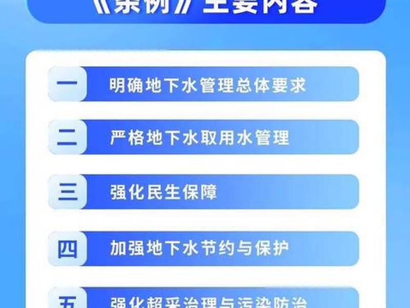 地下水对策 对地下水采取管理及办法 地下水对策 对地下水采取管理及办法